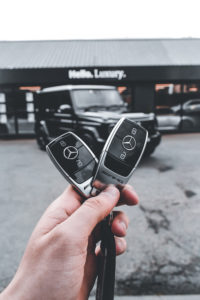 Holding the keys to Happiness - Mercedes G Class
